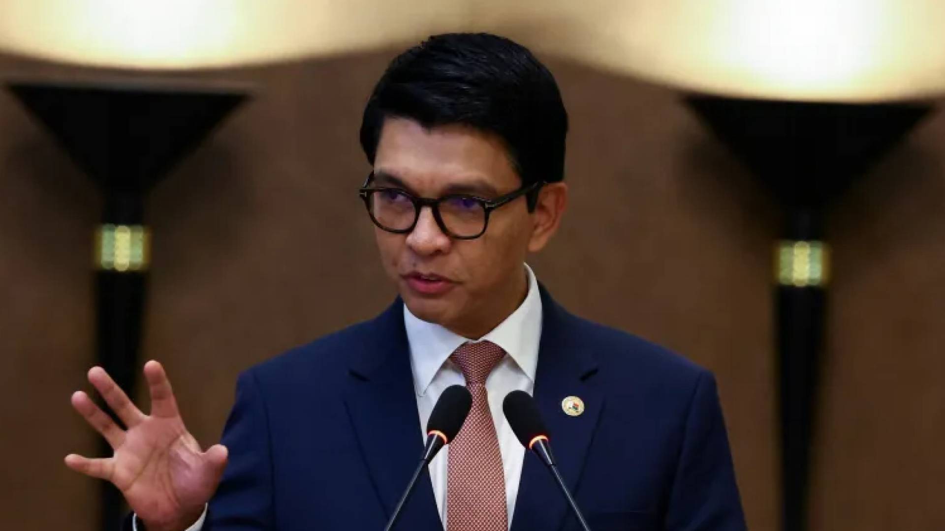 رئيس مدغشقر  أندريه راجولينا