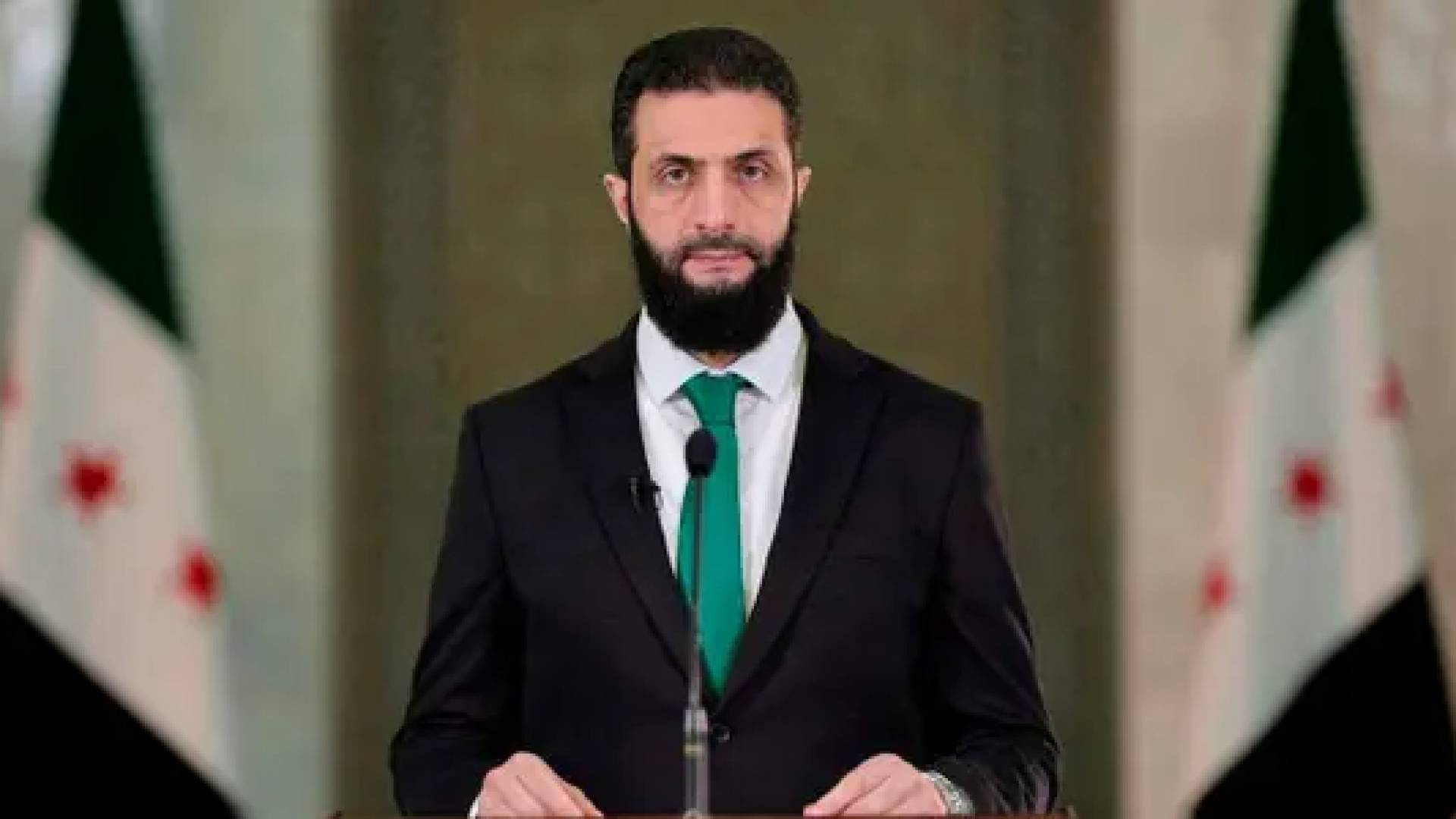 الرئيس السوري أحمد الشرع
