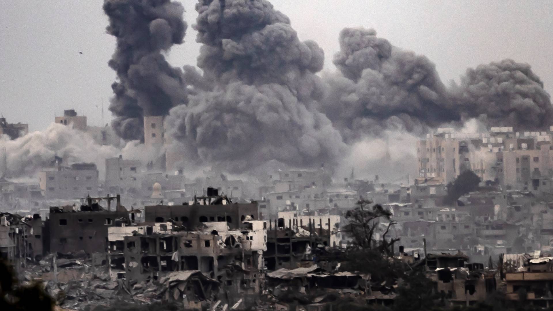 نار كثيف في غزة "أرشيفية"