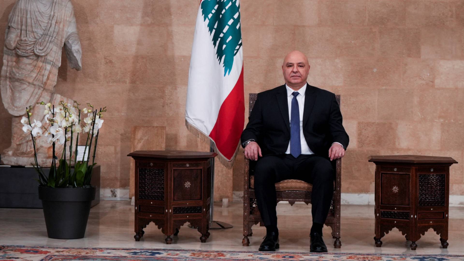 الرئيس اللبناني: العدوان "الإسرائيلي" سياسة ممنهجة تستهدف استقرار لبنان واقتصاده.. فيديو