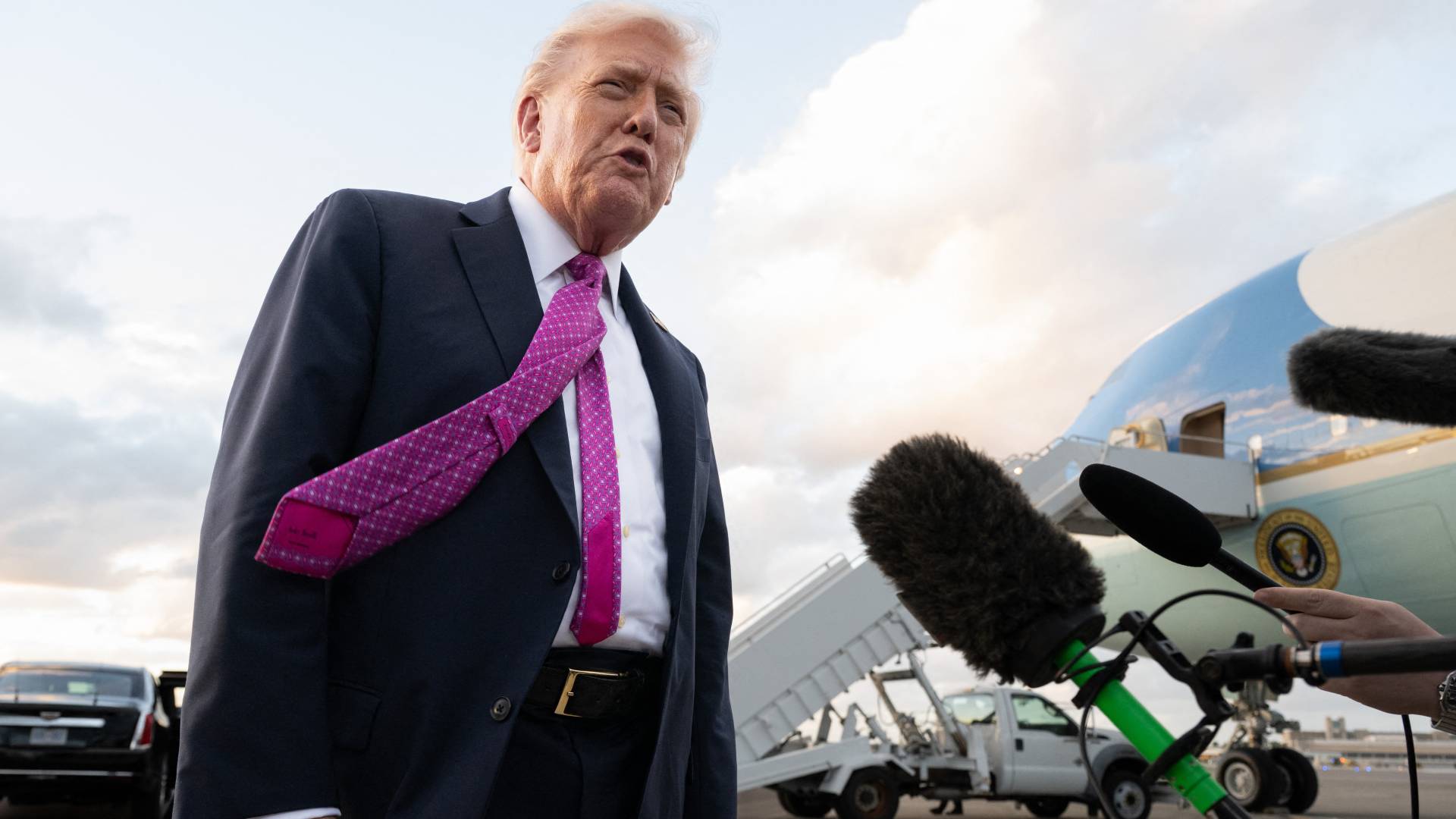 الرئيس الأمريكي دونالد ترمب