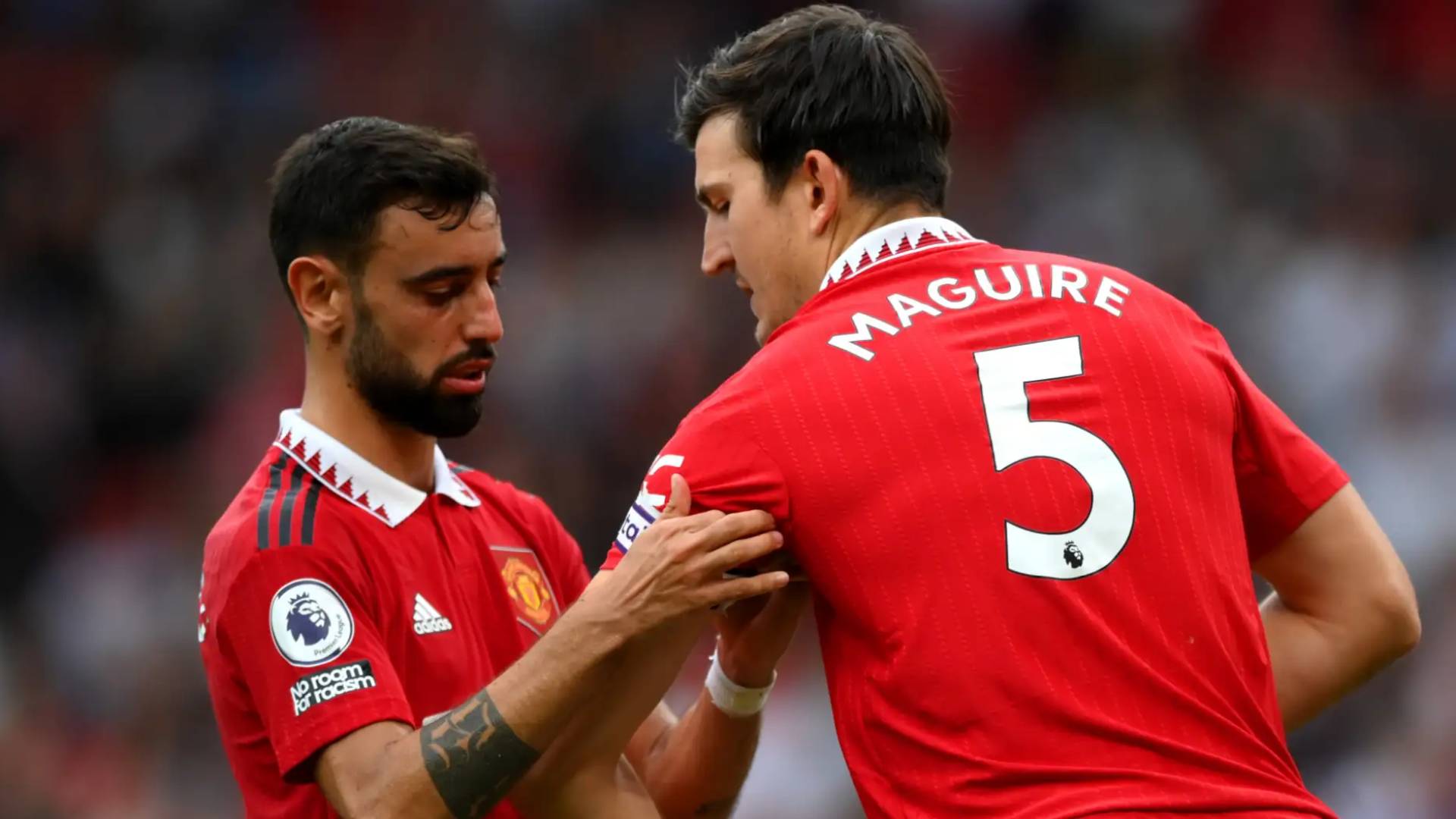 هاري ماغواير وبرونو فيرنانديز