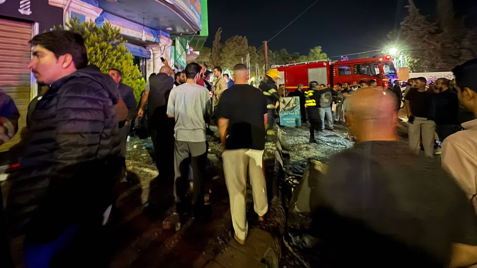 مراسل رؤيا: وفاة شاب بانفجار أسطوانة أكسجين بمحل مياه في مأدبا - فيديو