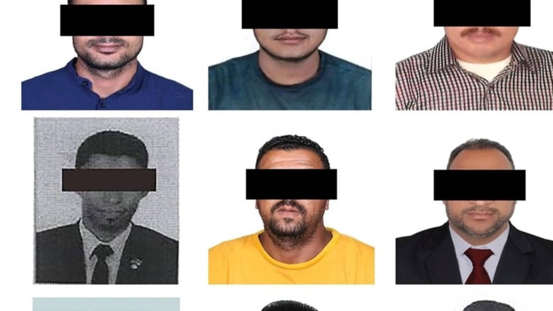 المتهمين من جنسيات عربية