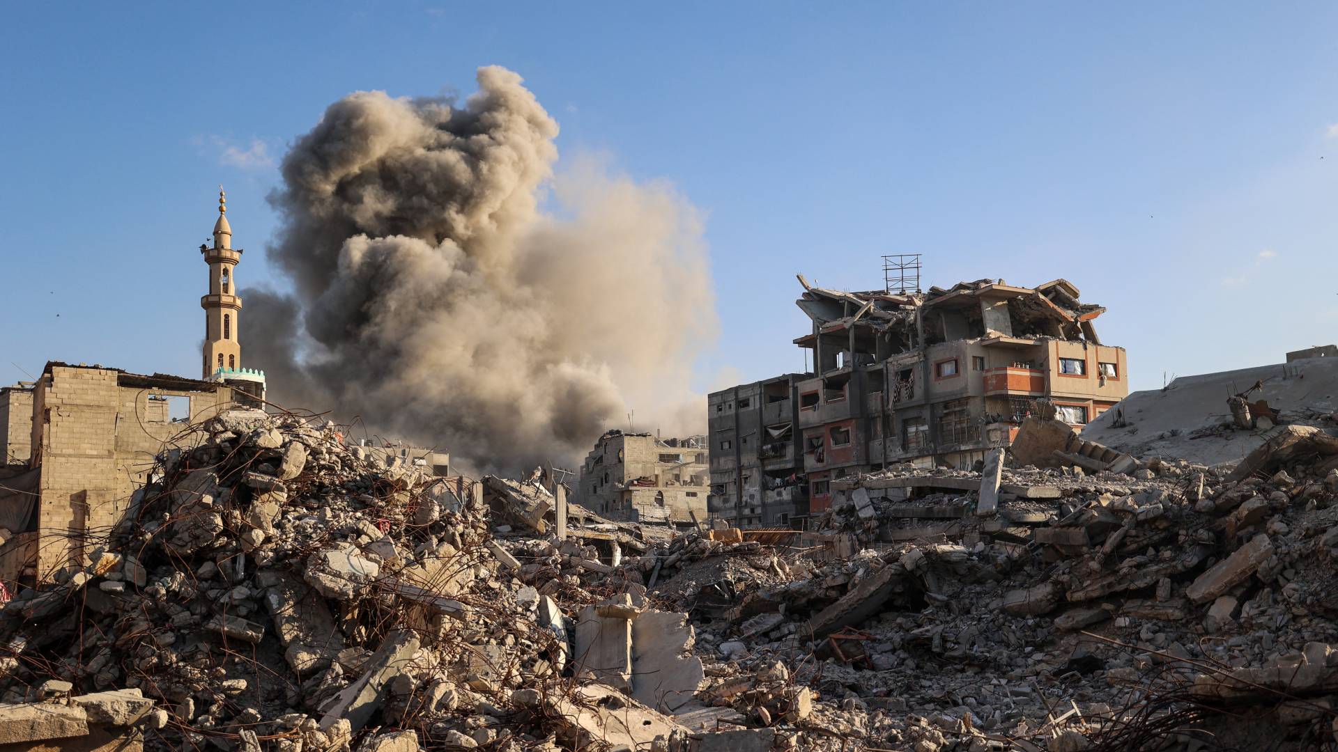 الدمار في قطاع غزة