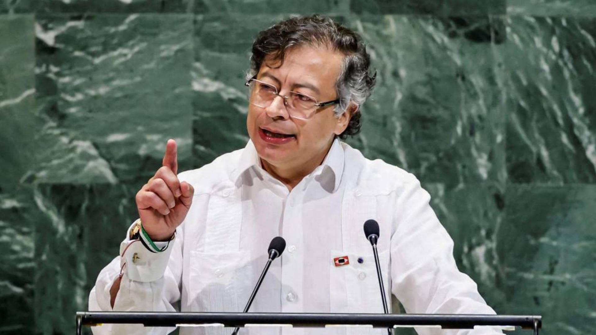 الرئيس الكولومبي غوستافو بيترو