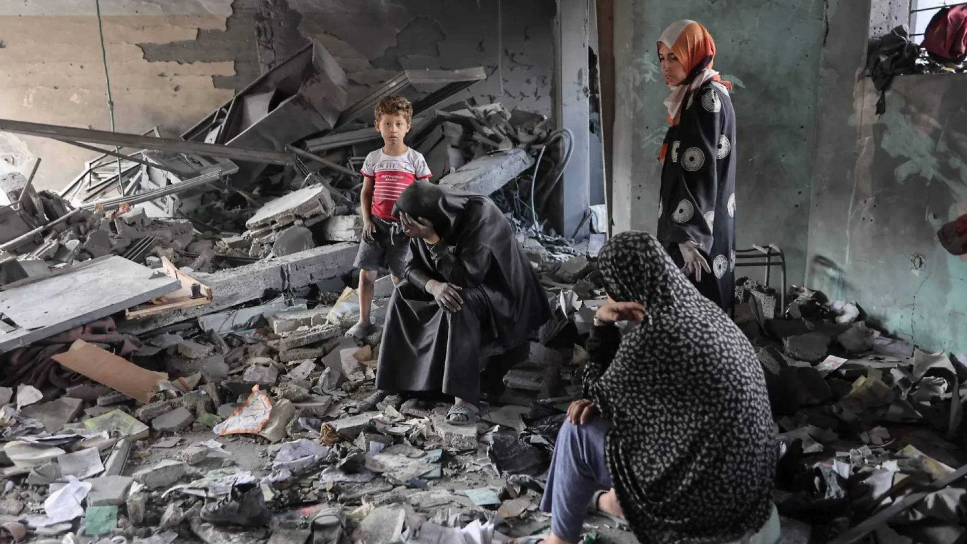 معاناة أهل غزة في الحرب