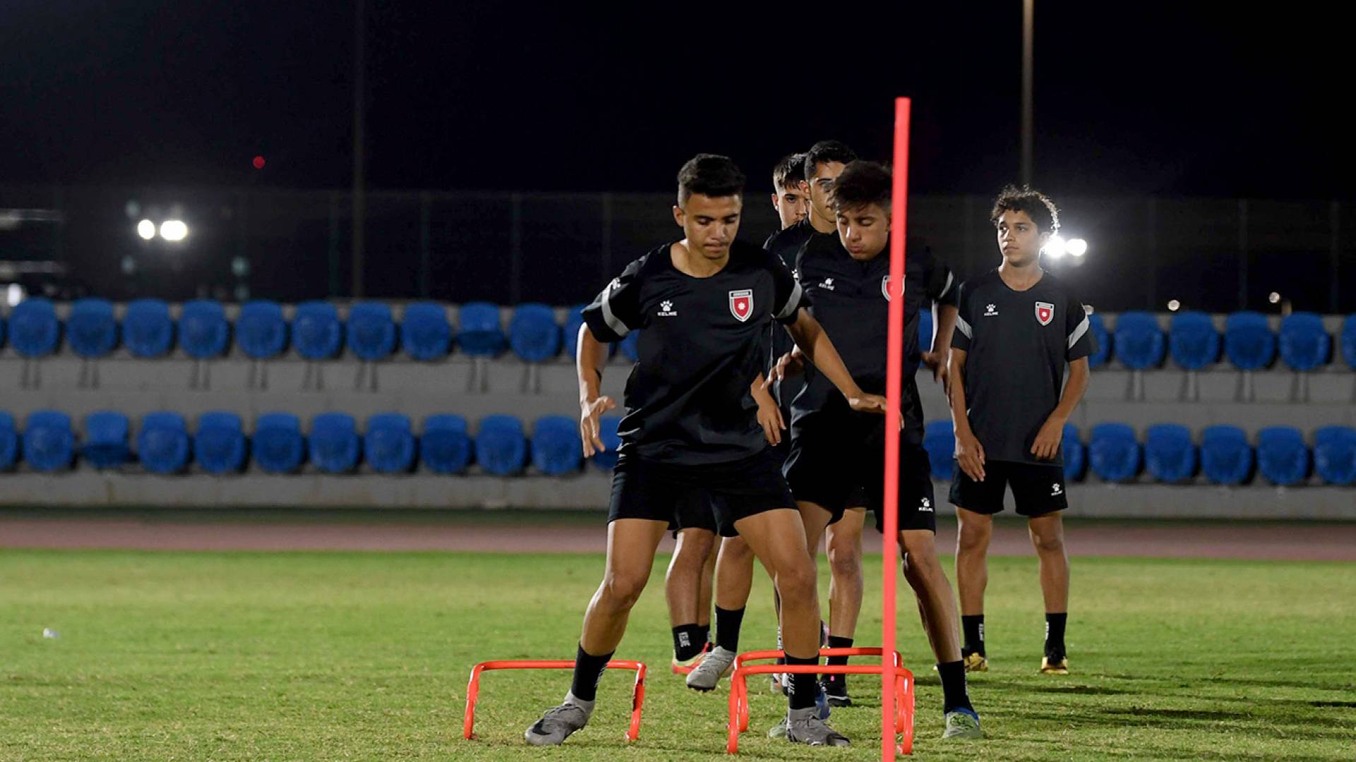 من تدريبات منتخب النشامى