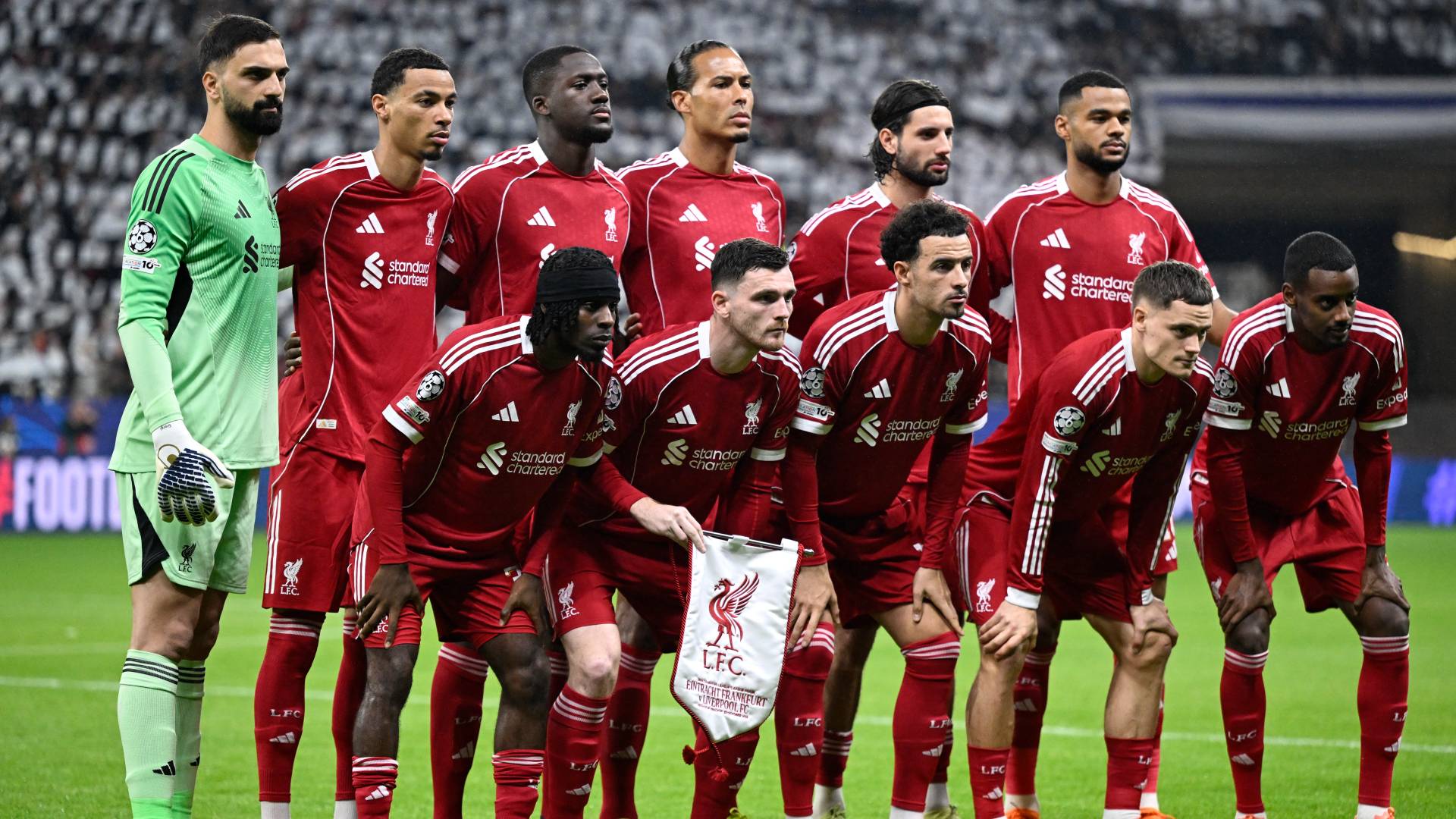 تشكيلة ليفربول للمباراة