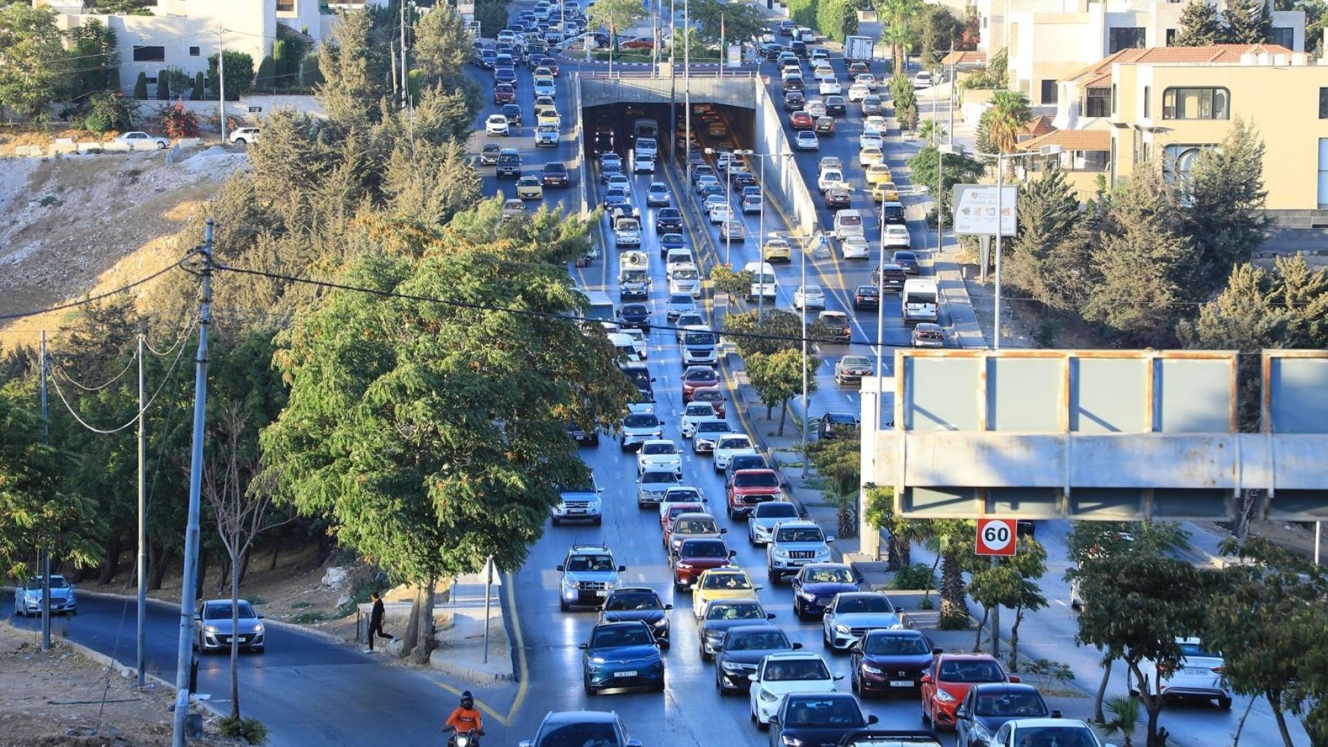 شارع في العاصمة عمان