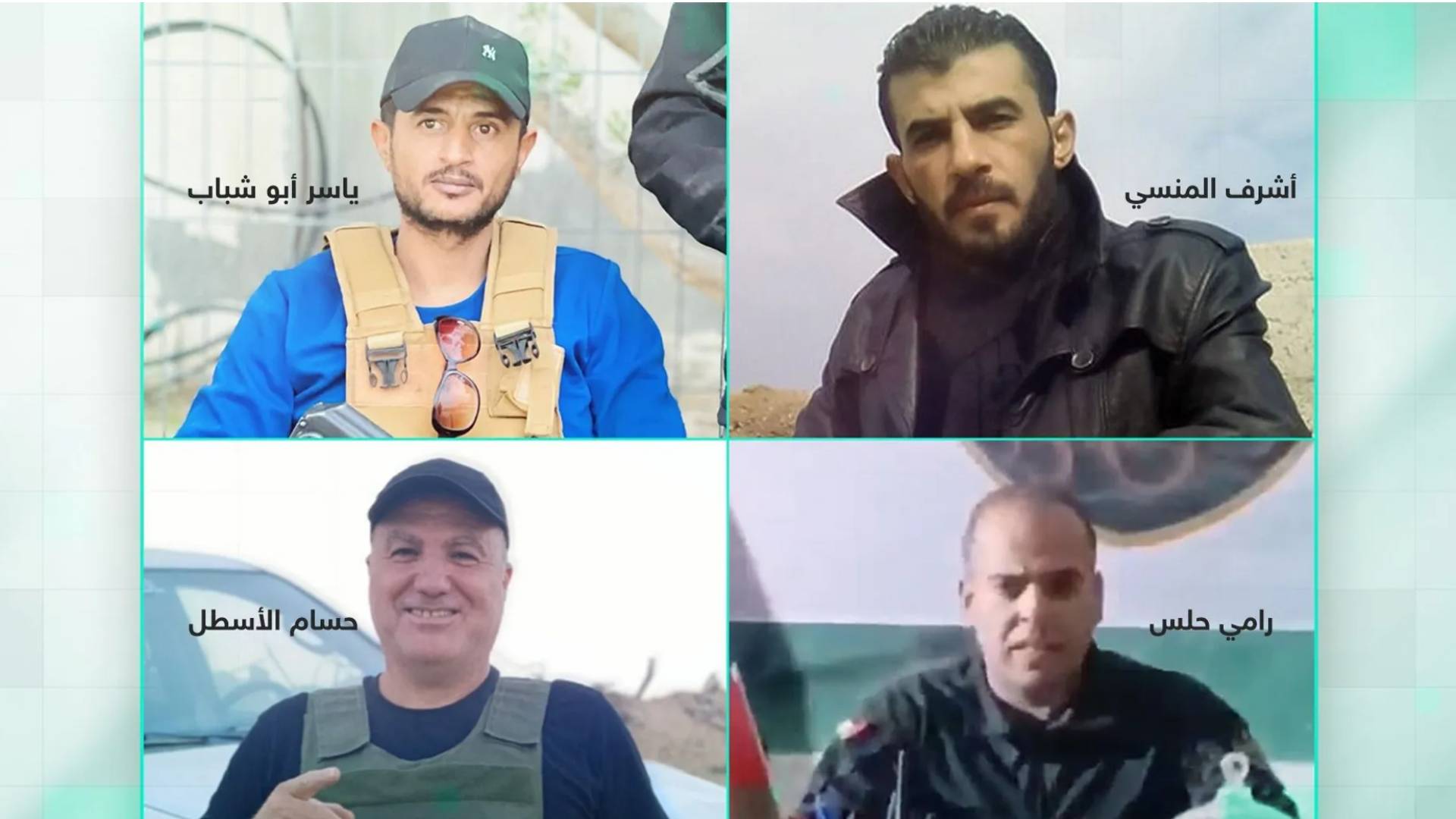 قادة الميليشيات المسلحةف ي غزة