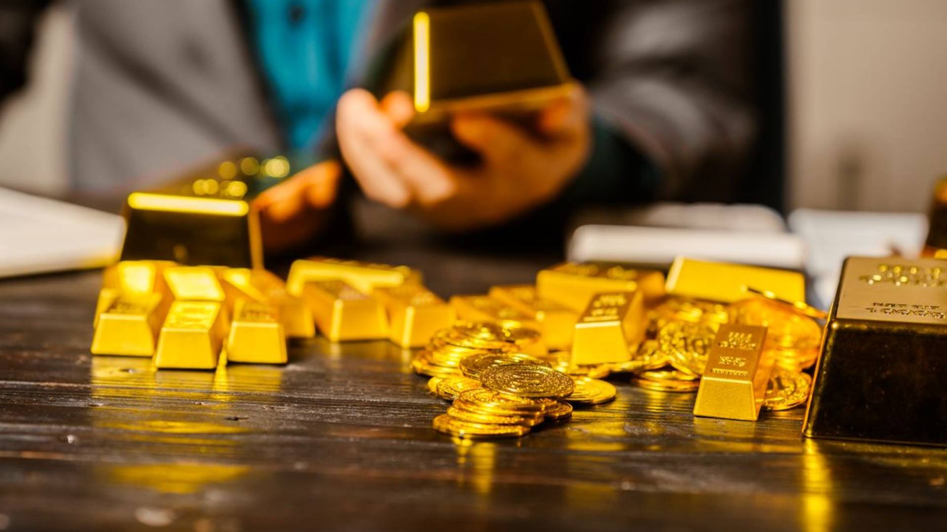 سبائك ذهبية - أرشيفية