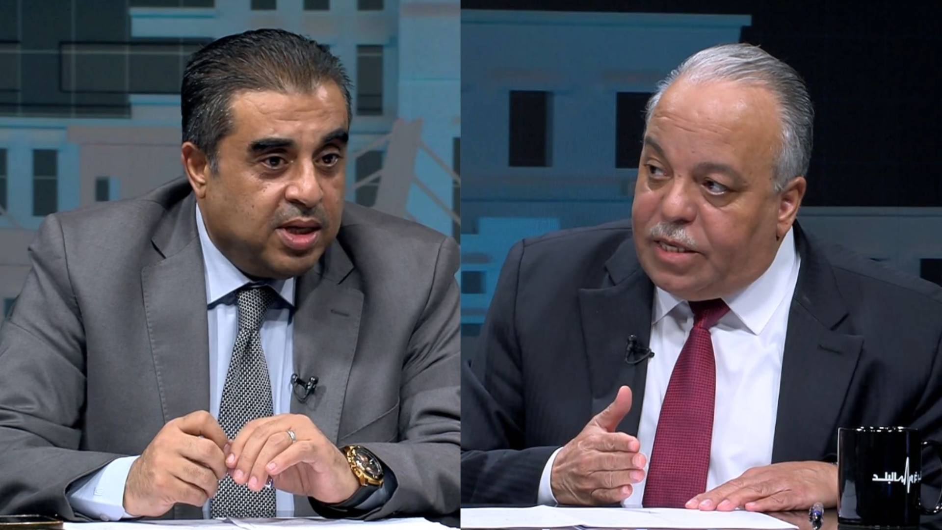 الكاتب والمحلل السياسي د. منذر الحوارات والنائب الأسبق فراس العجارمة