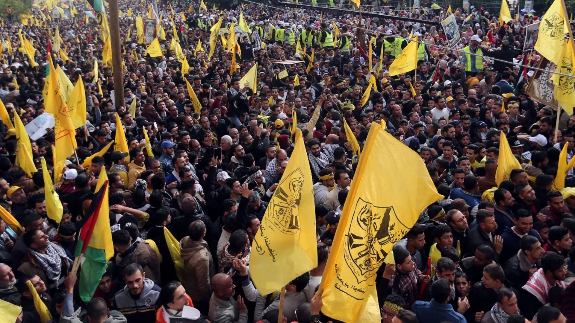 مناصري حركة فتح في فلسطين