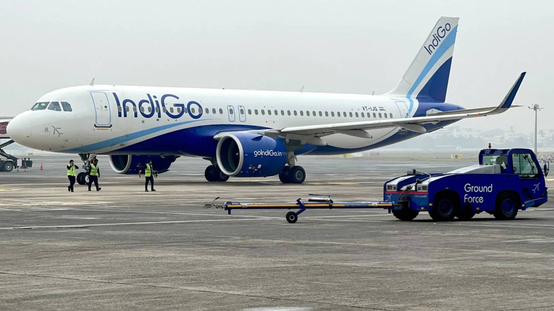 طائرة تتبع لشركة انديغو الهندية