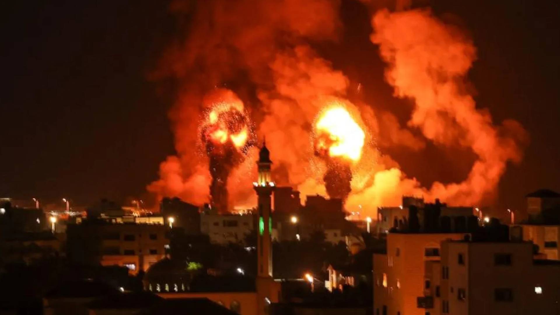 غارات على قطاع غزة - أرشيفية