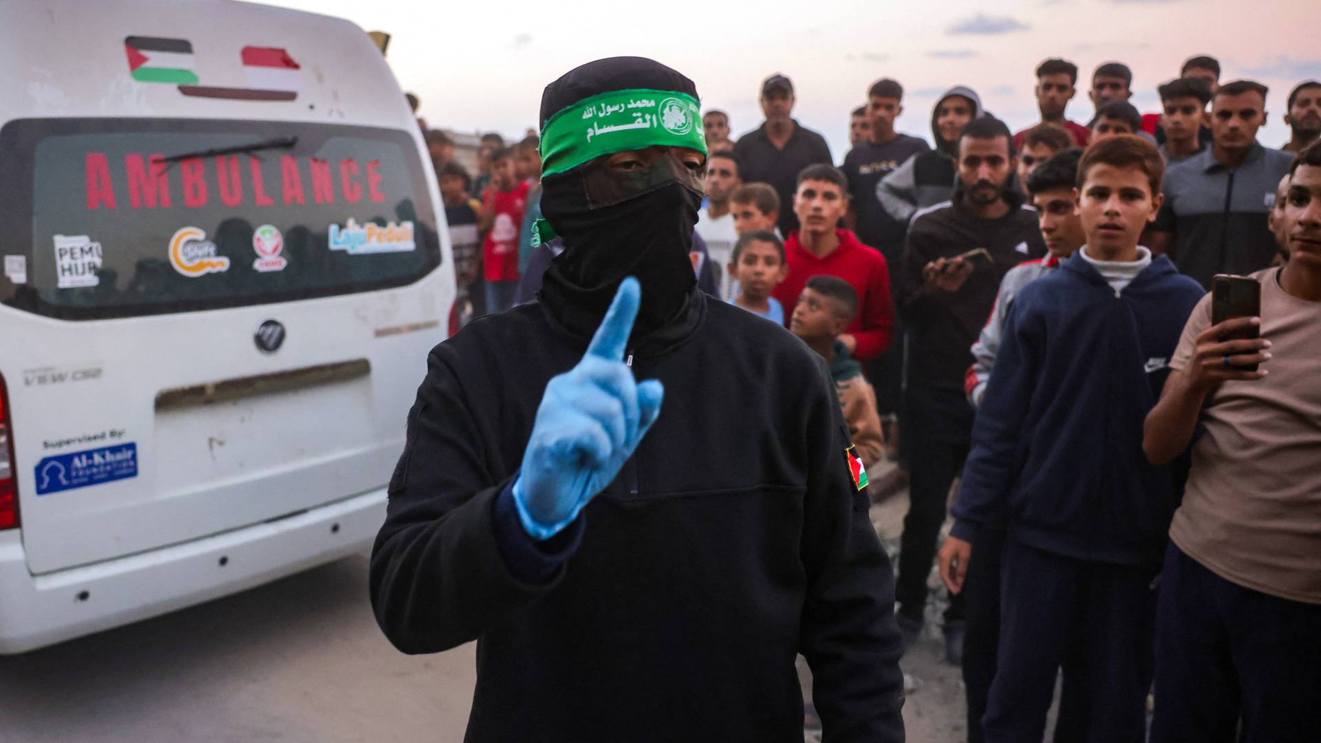 أحد عناصر القسام في قطاع غزة