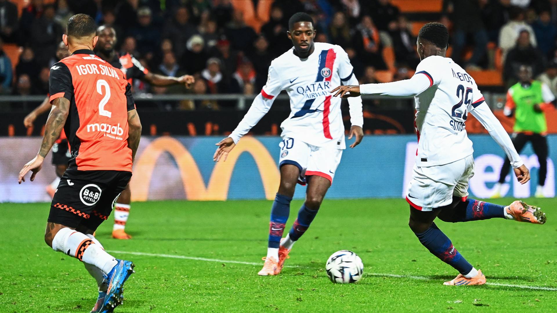 لوريان يسقط باريس سان جيرمان في ويخطف تعادلا ثمينا 1-1