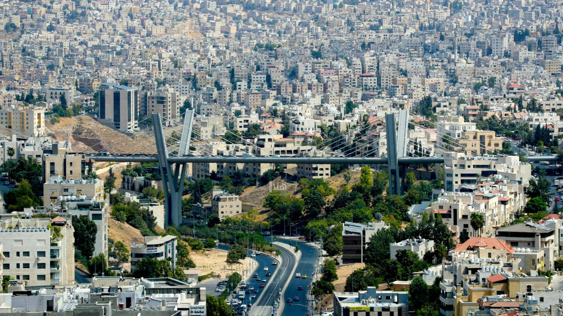 مشهد عام للعاصمة عمان