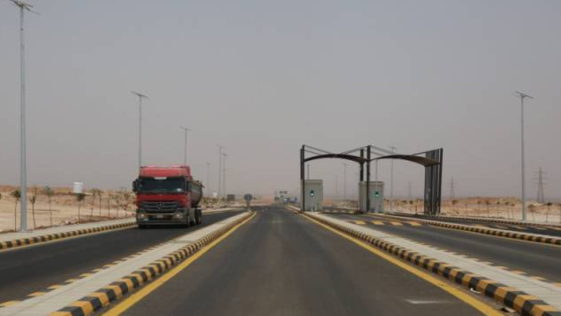 طريق الحرانة- العمري