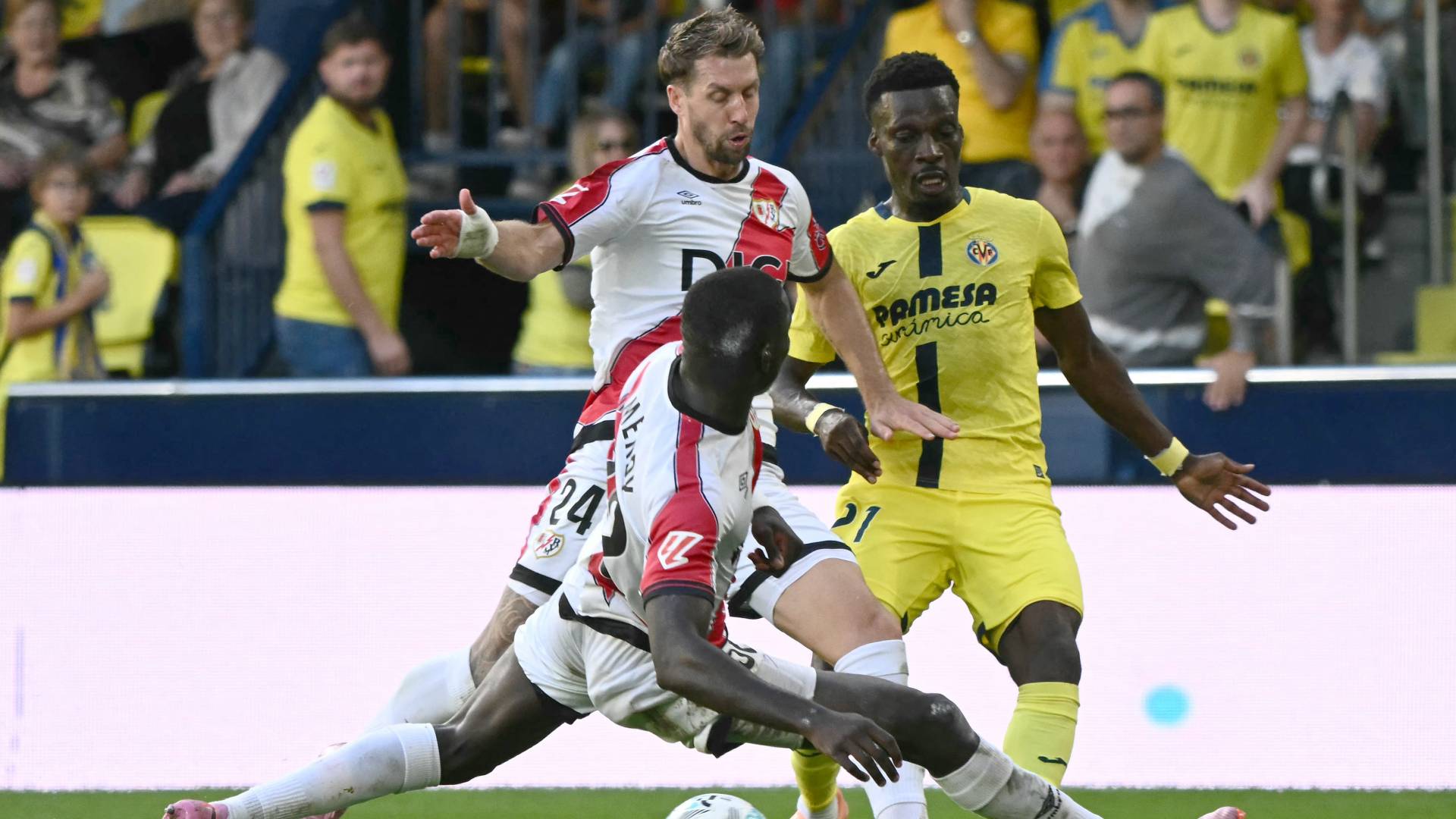 من مباراة فياريال ورايو فايكانو