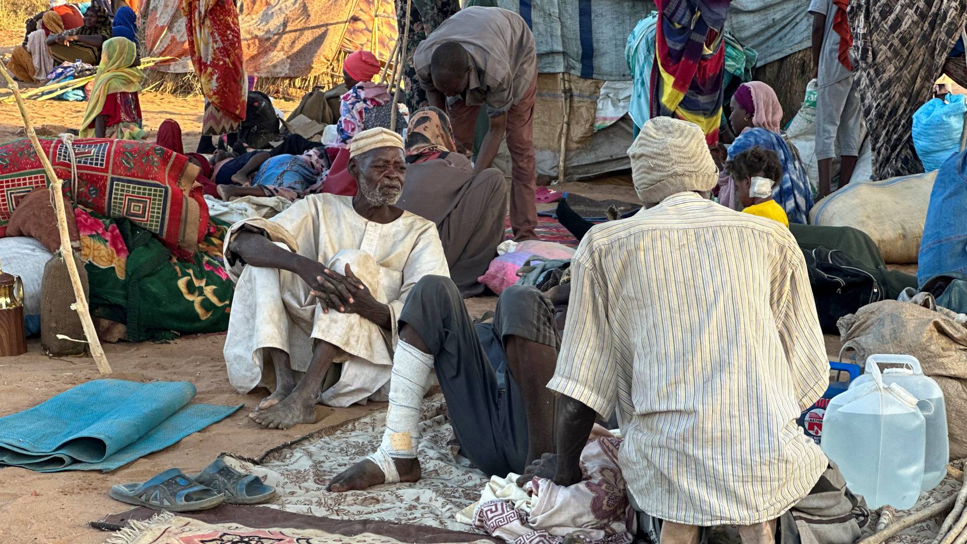 معاناة اهالي مدينة الفاشر في السودان