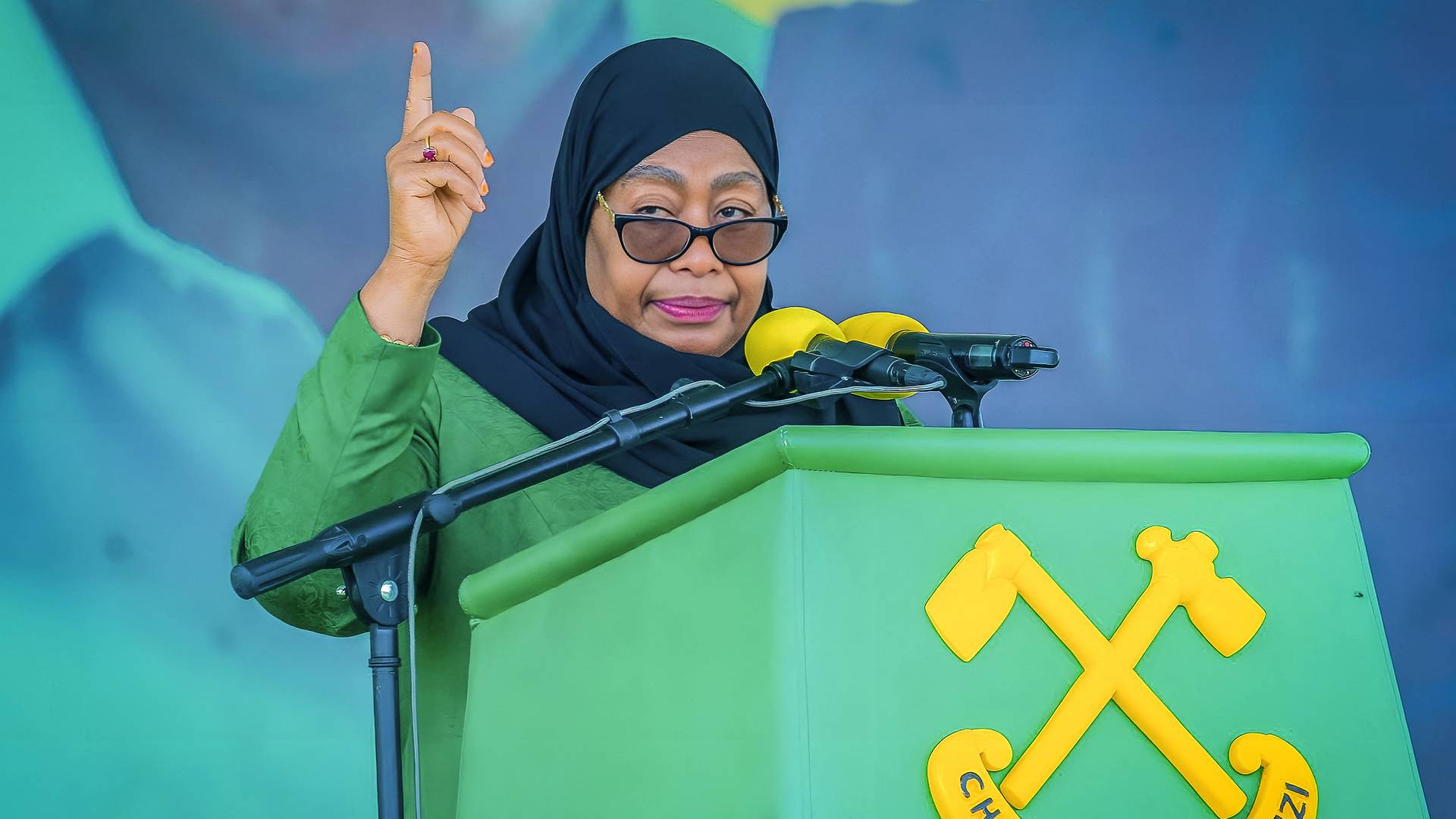 رئيسة تنزانيا سامية صولحو