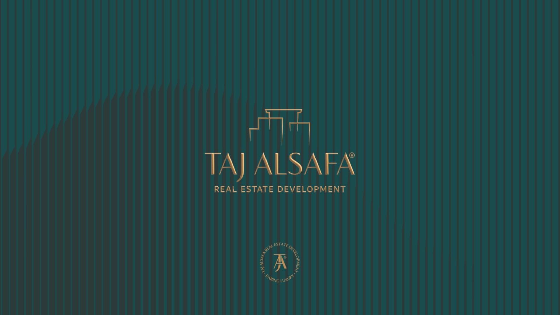 شعار شركة تاج الصفا® للتطوير العقاري