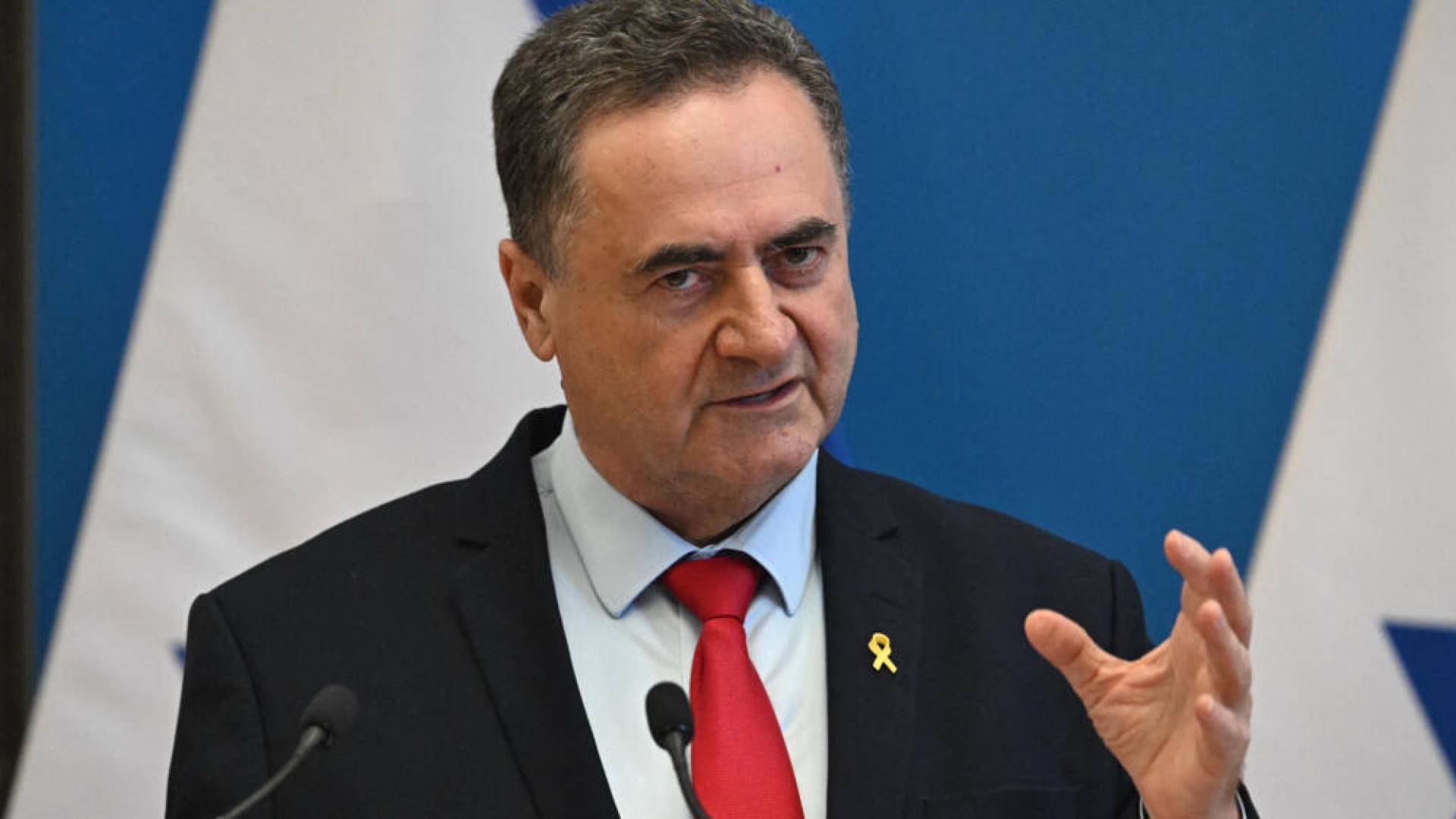 وزير حرب الاحتلال الإسرائيلي يسرائيل كاتس