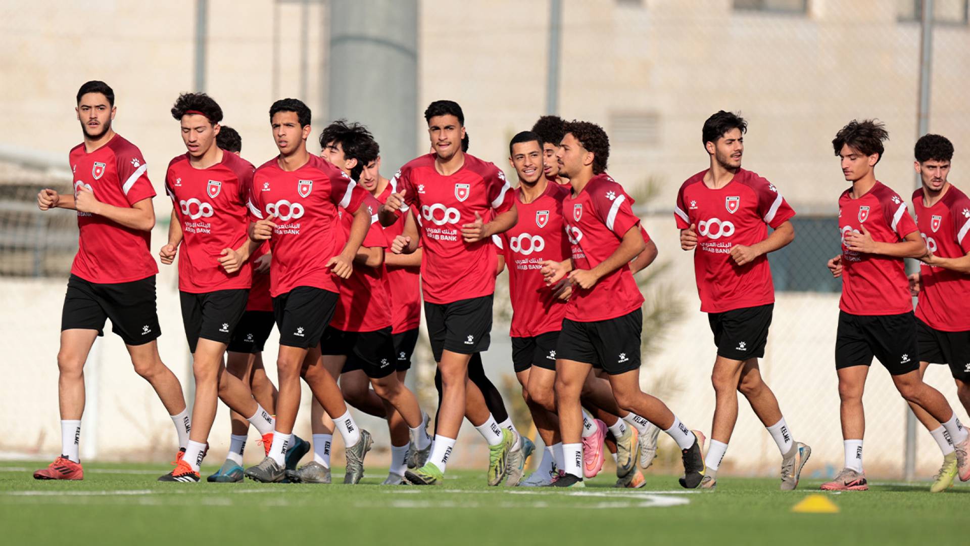 من تدريبات المنتخب الوطني