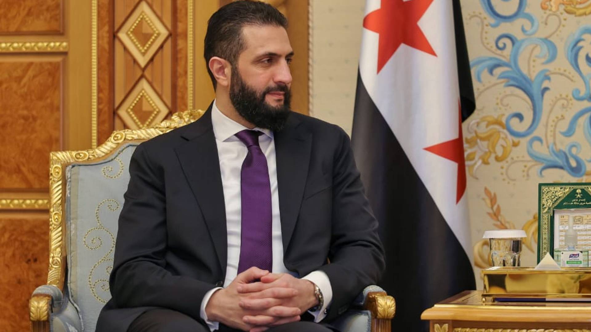 الرئيس السوري أحمد الشرع