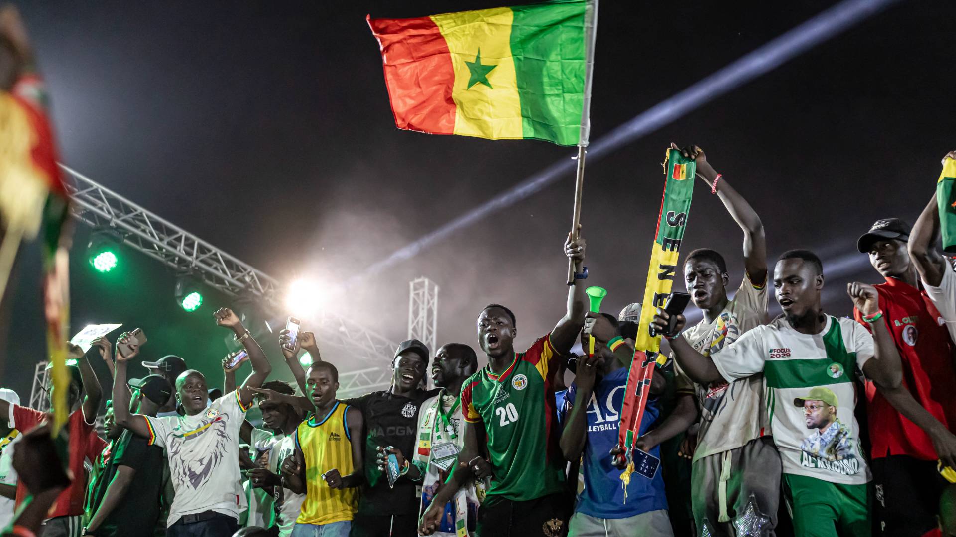 تجمعات في السنغال