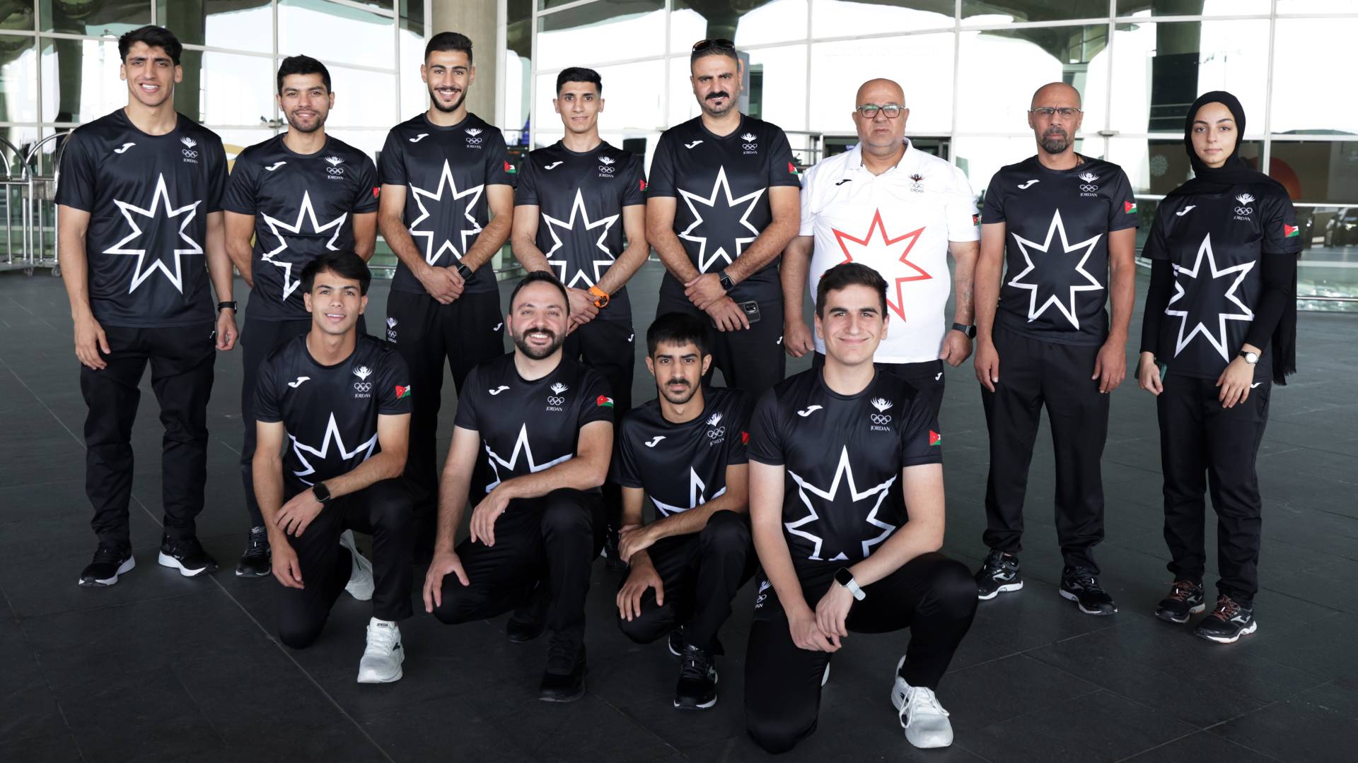 أعضاء البعثة الأردنية