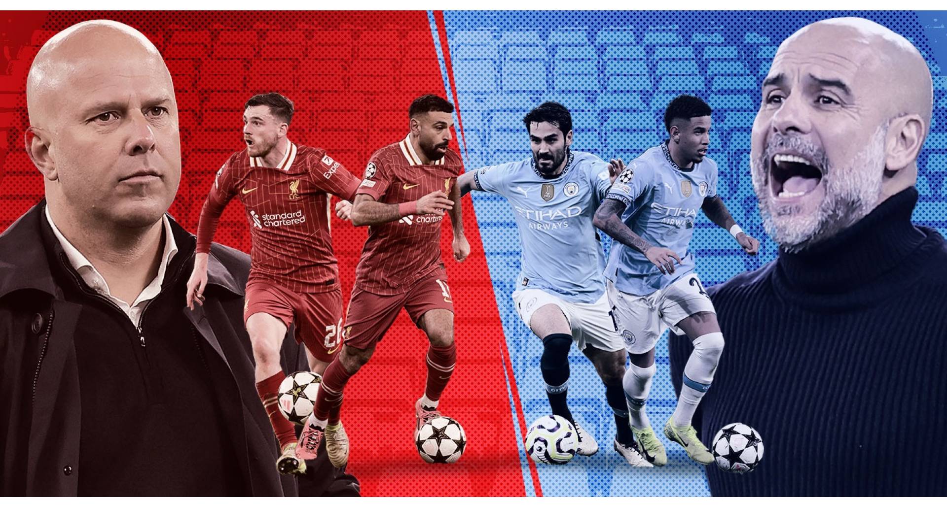 ليفربول يتحدى مانشستر سيتي في قمة نارية على أرض الاتحاد