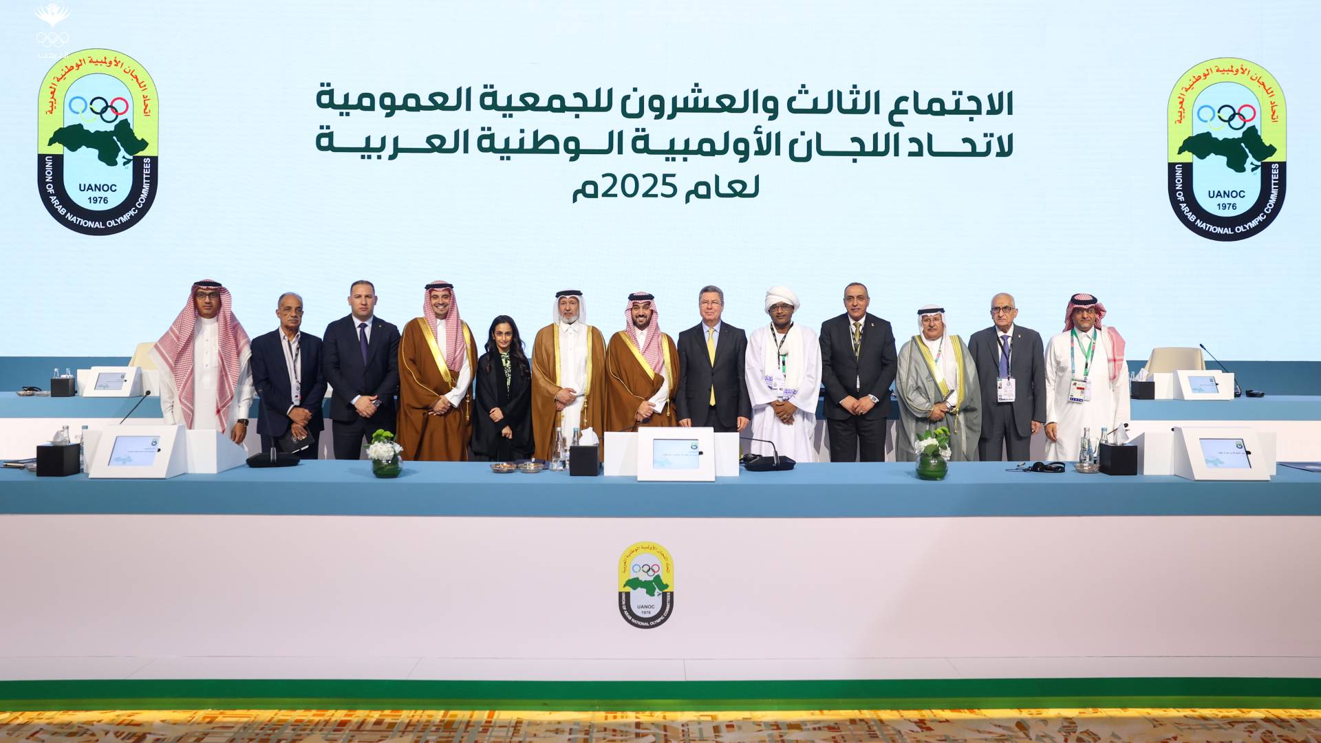 من اجتماع اتحاد اللجان الأولمبية العربية