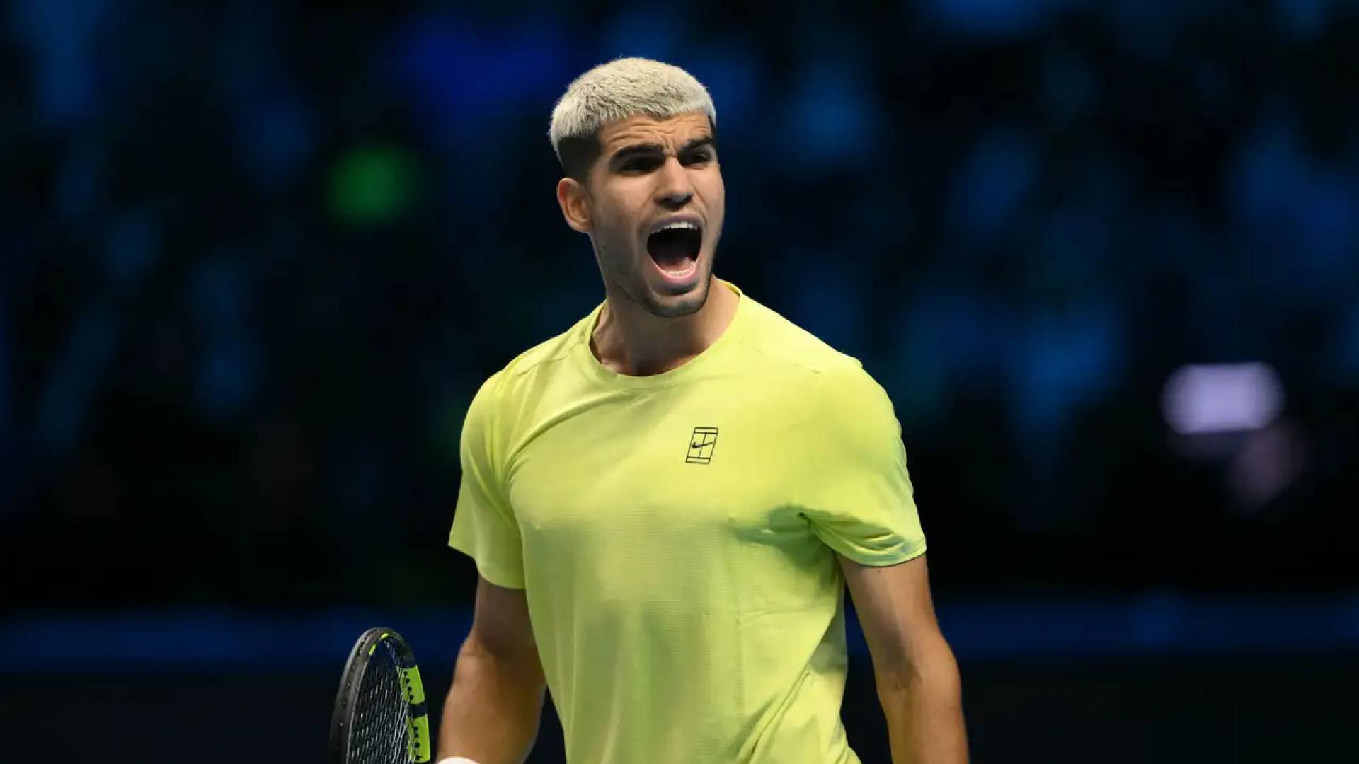 النجم الإسباني كارلوس ألكاراز