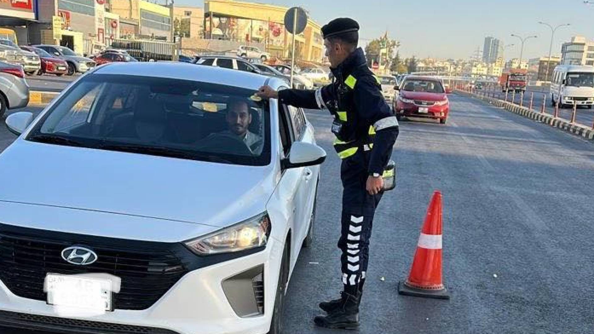 حملة الشتاء لإدارة السير