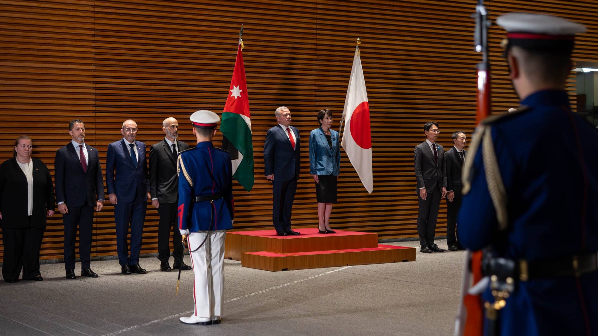 الملك يعرب عن اعتزازه بالعلاقات التاريخية الأردنية اليابانية الممتدة لأكثر من 70 عاما
