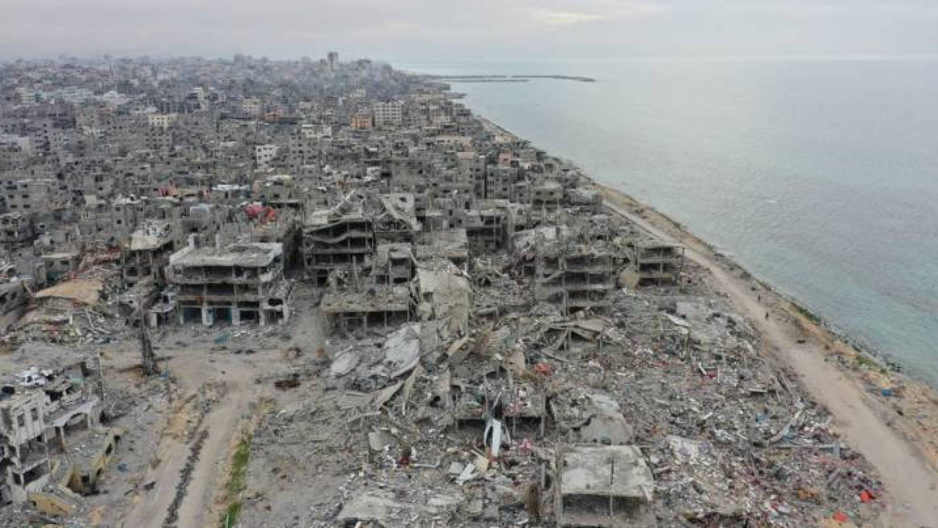 جانب من الدمار في قطاع غزة.. ارشيفية