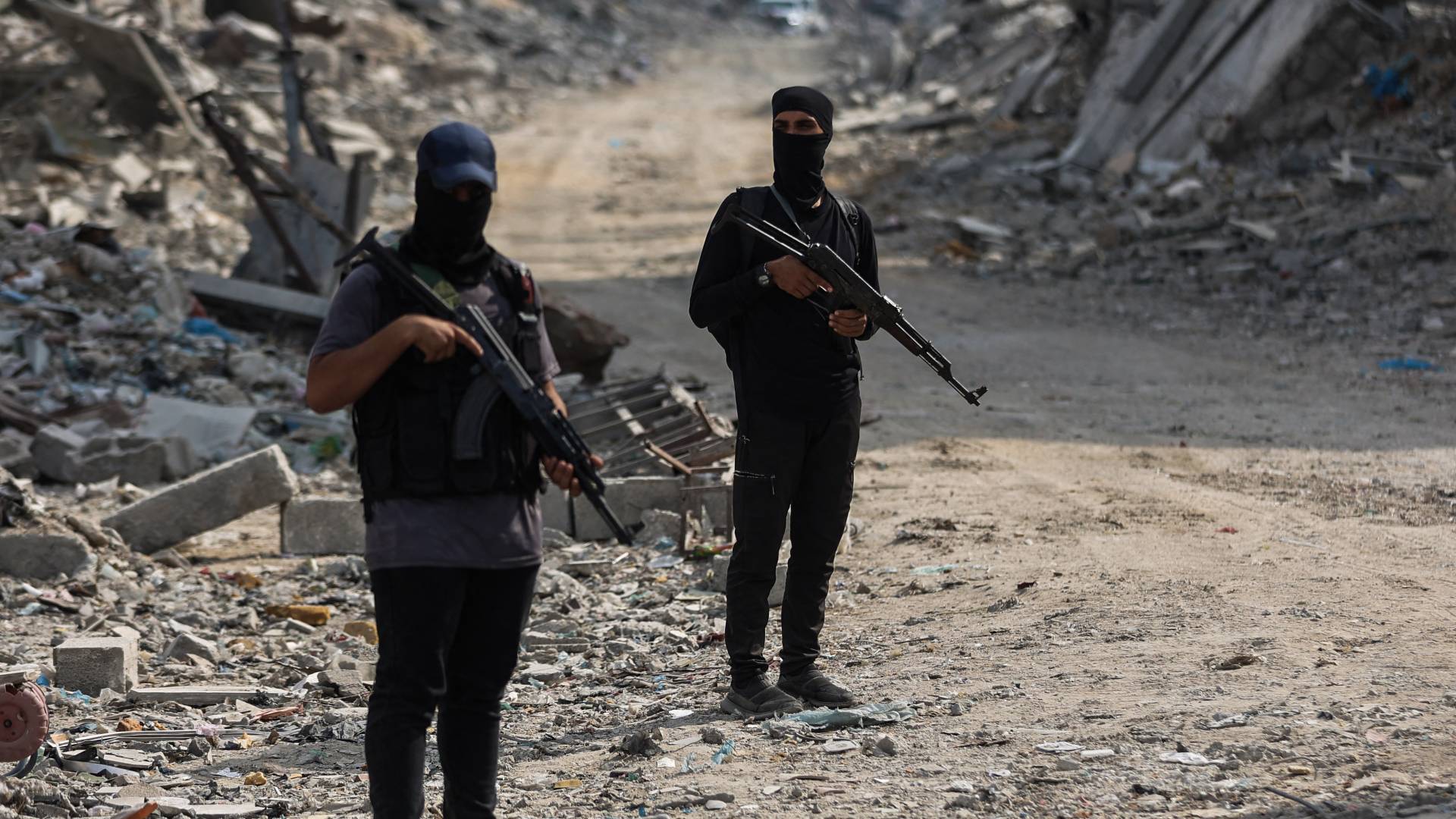 عناصر من حركة حماس - أرشيفية