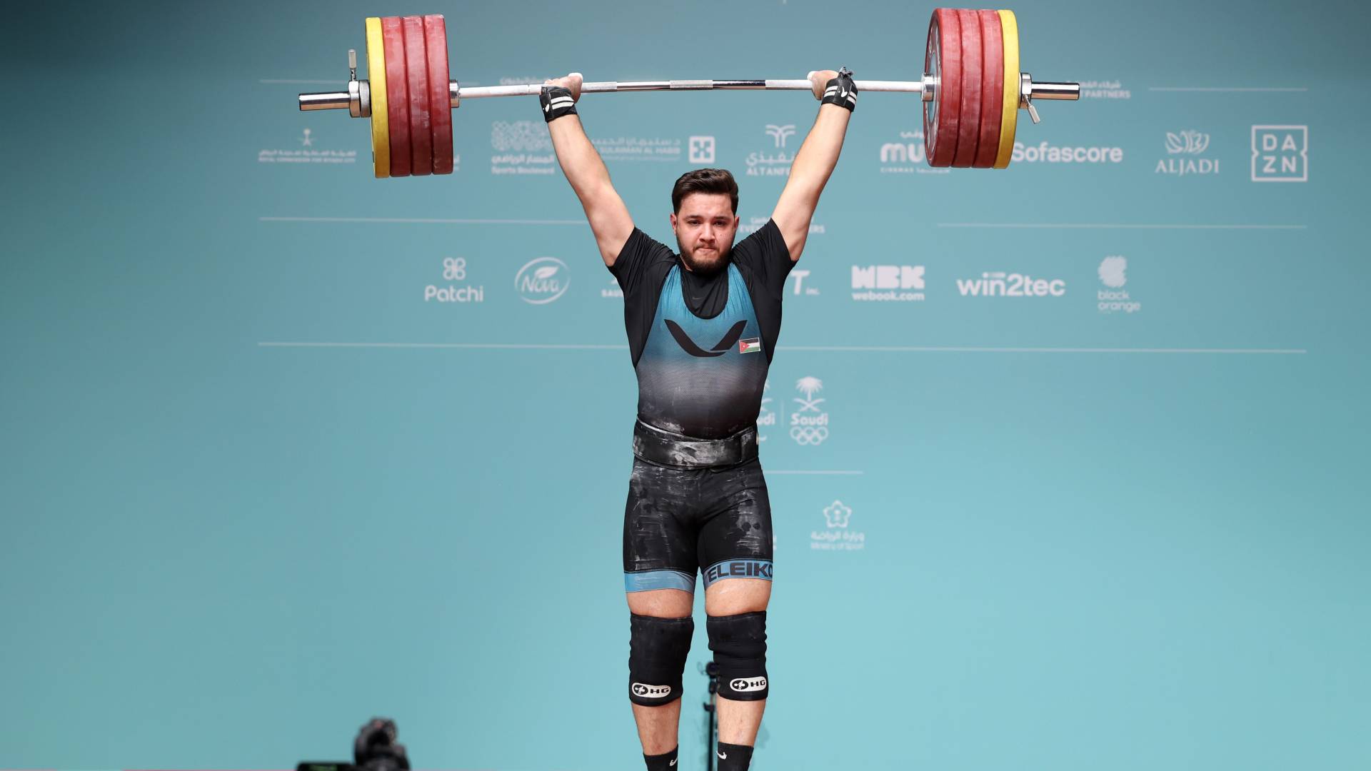 بطل رفع الاثقال الصلاج ينهي مشاركته في ألعاب التضامن الإسلامي