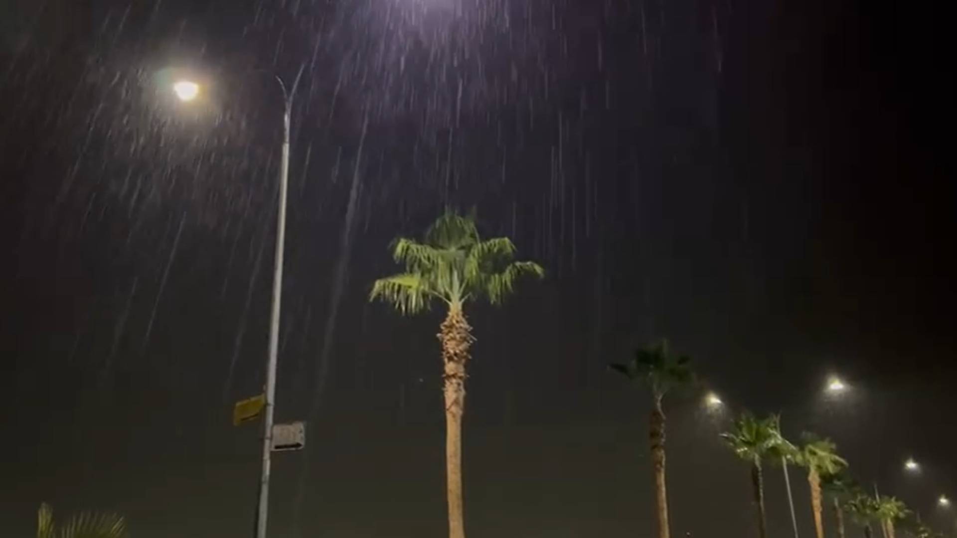 أمطار في العقبة