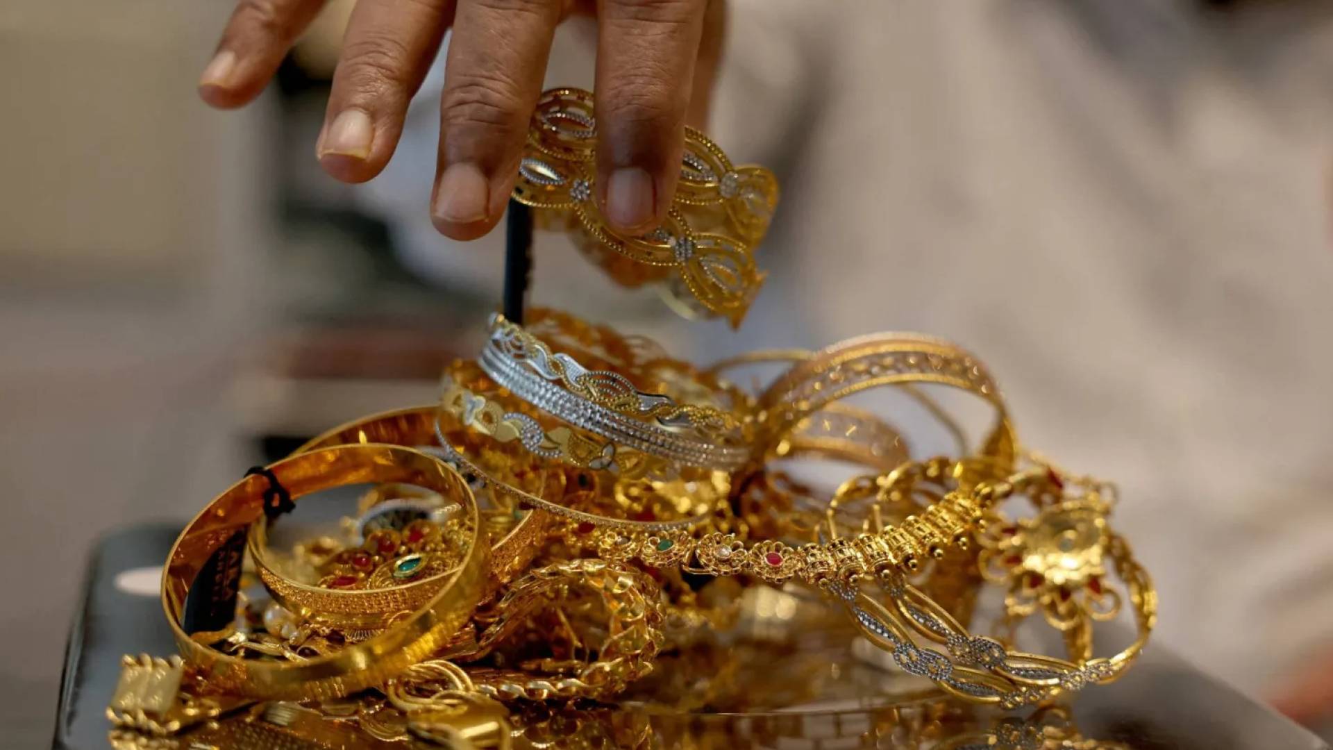 مجوهرات ذهبية