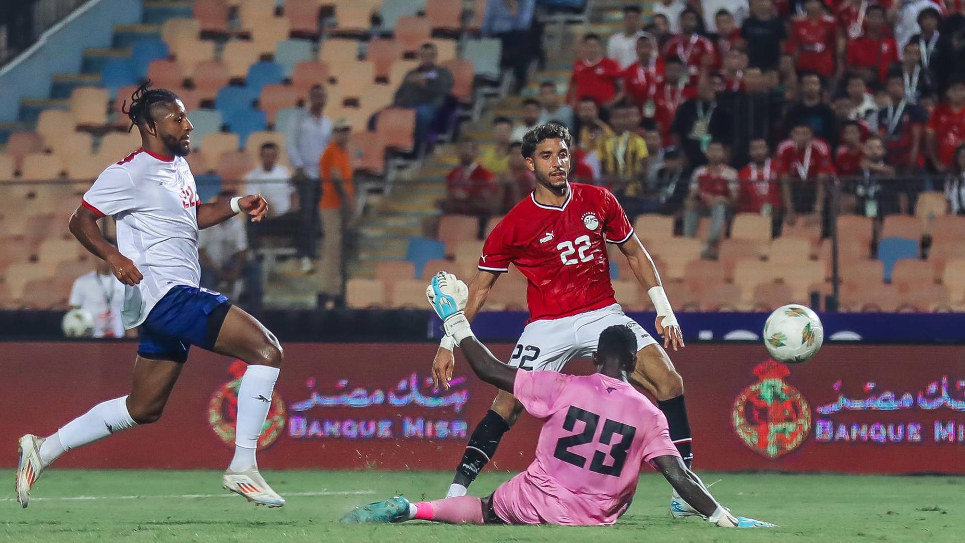 مرموش ينقذ مصر من الهزيمة أمام كاب فيردي