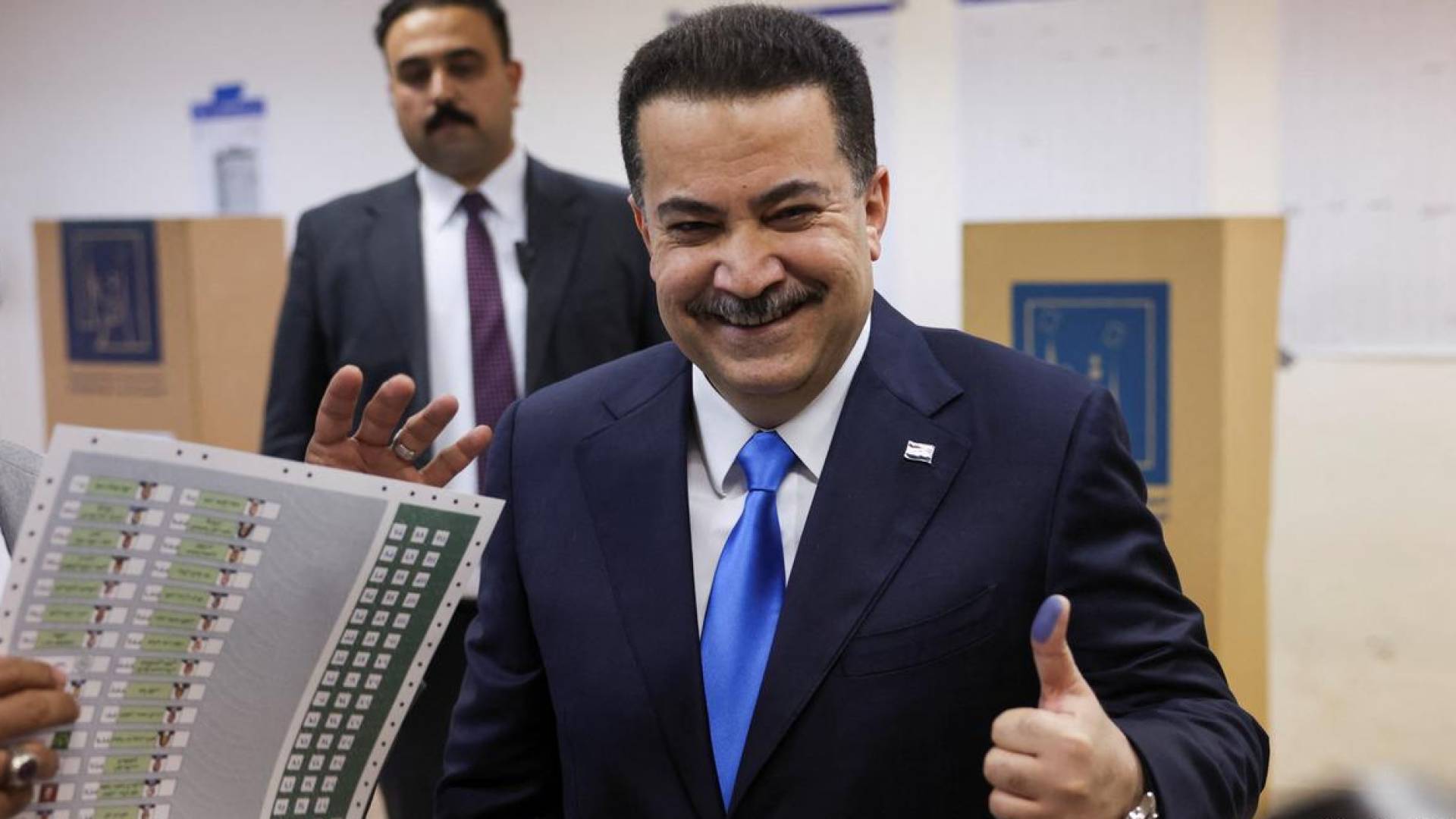 رَئِيسِ الْوُزَرَاءِ العراقي مُحَمَّدْ شِيَاعْ السُّودَانِيِّ