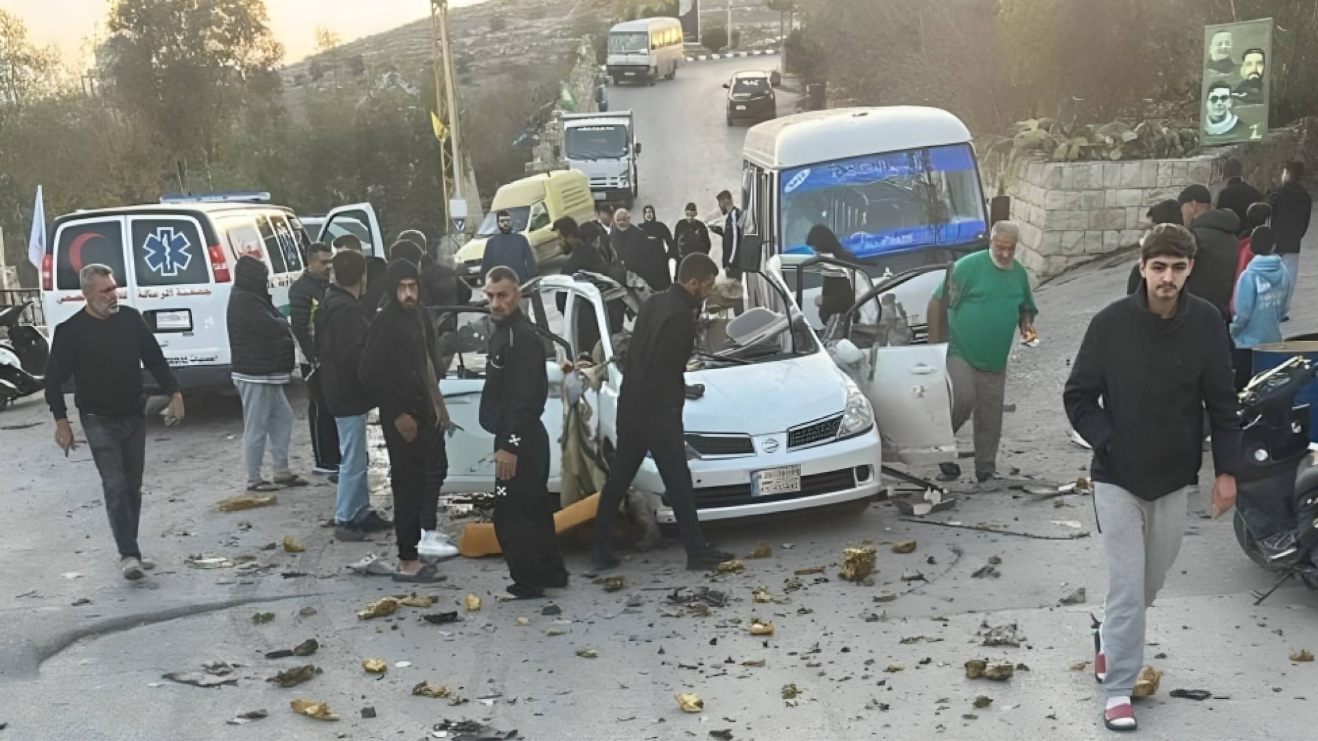 استهداف سيارة في "الطيري" جنوب لبنان