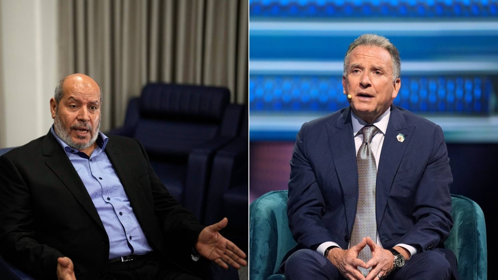 المبعوث الأمريكي، ستيف ويتكوف والقيادي في حركة حماس، خليل الحية