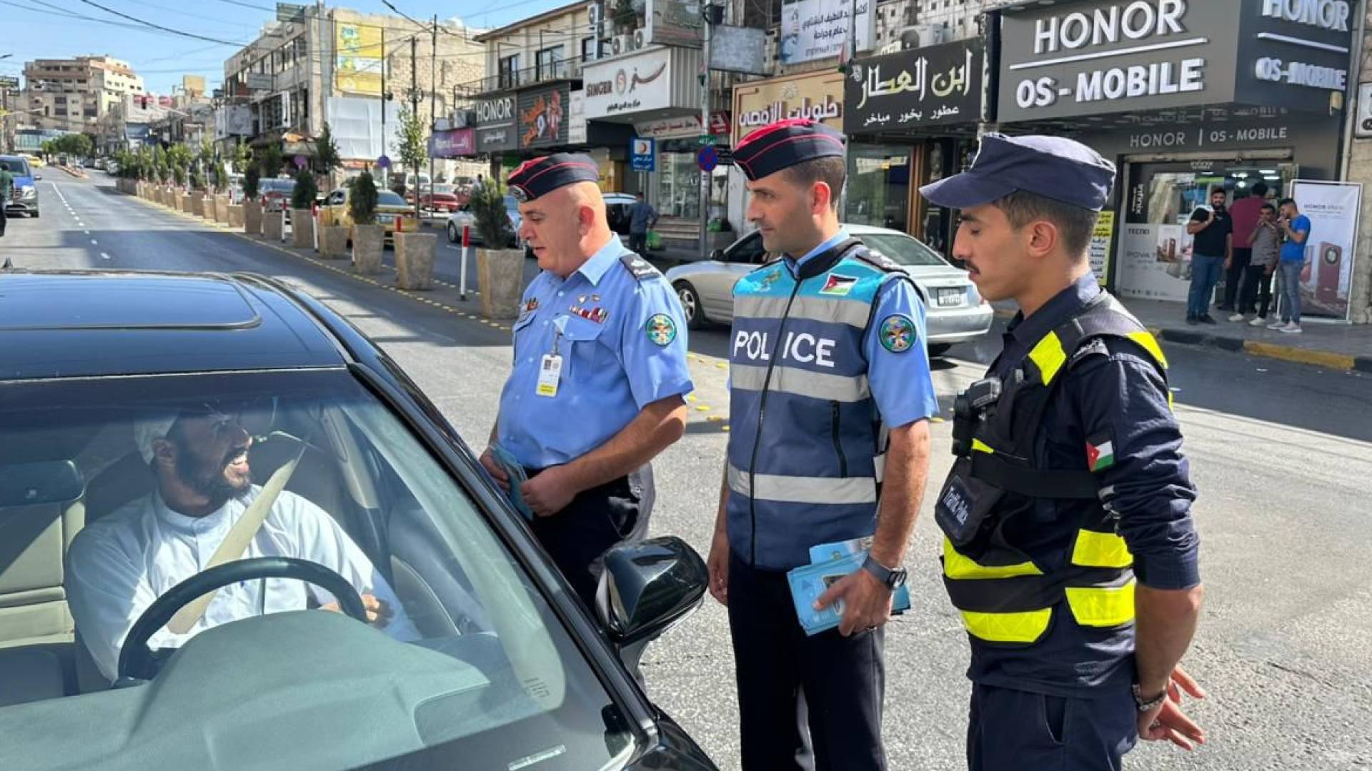 حملة الشتاء لإدارة السير