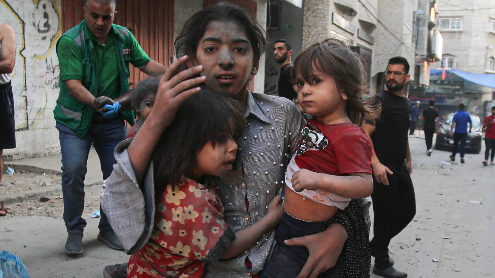 اطفال في قطاع غزة ..ارشيفية