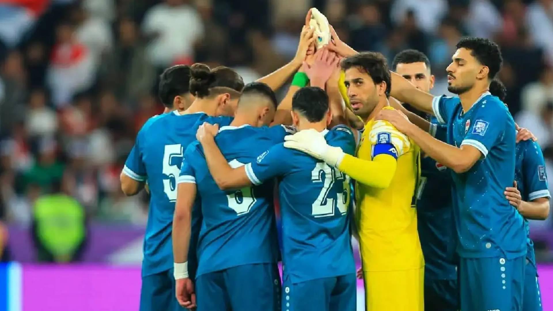 لاعبو منتخب العراق